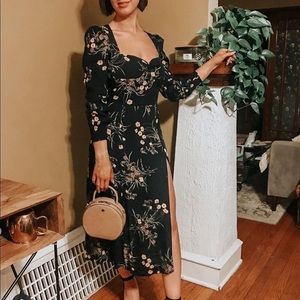NWOT💙Reformation Wallflower Dress - Mademoiselle
